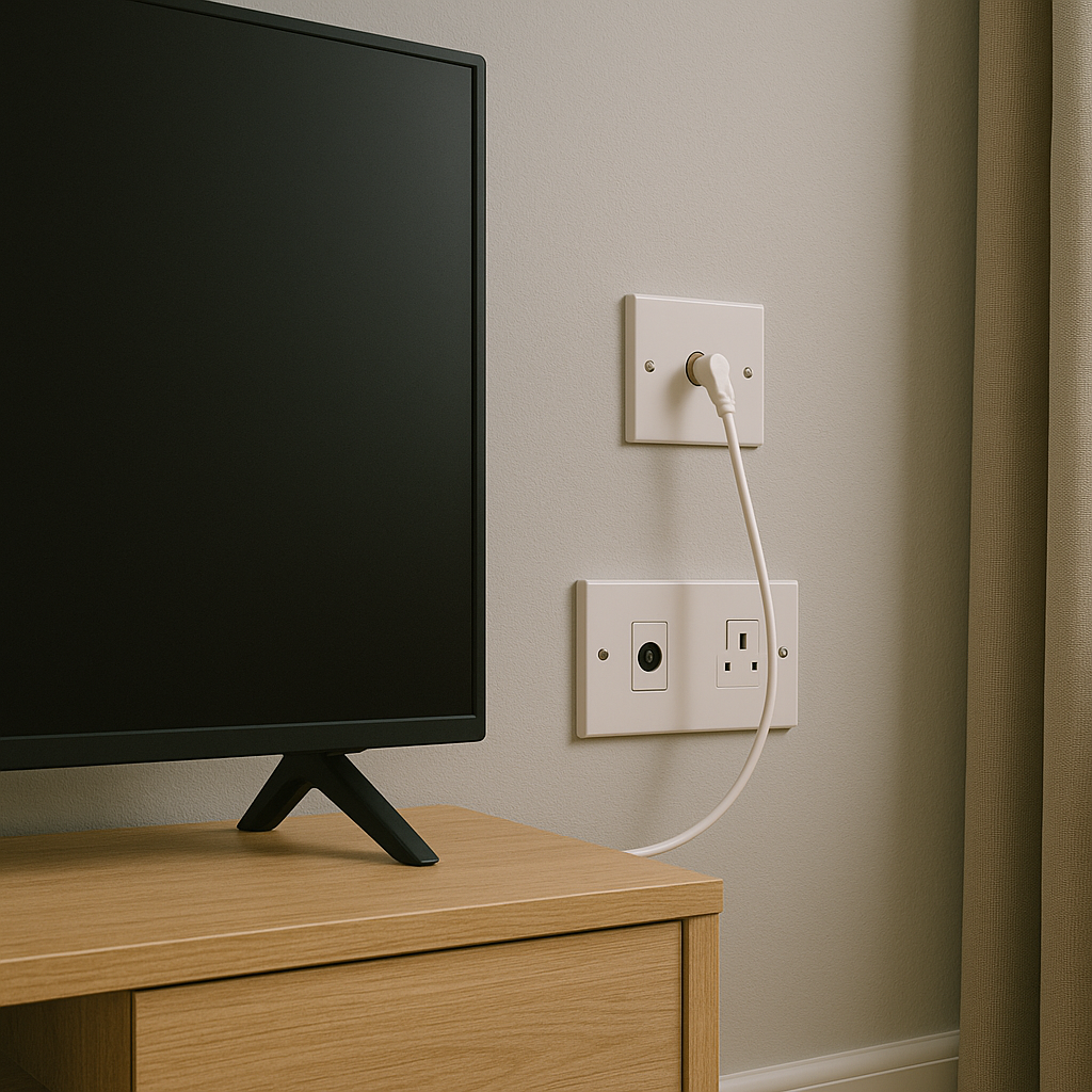 Adding TV points to a new extension: Planning considerations